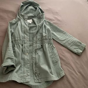 army green jacket
